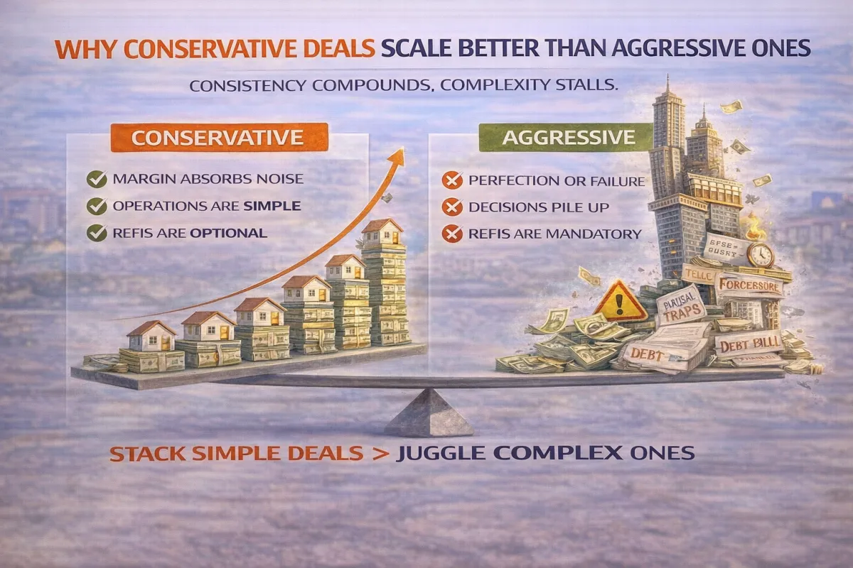 Why Conservative Deals Scale Better Than Aggressive Ones