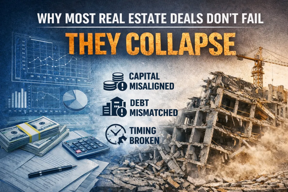 Why Most Real Estate Deals Don’t Fail — They Collapse