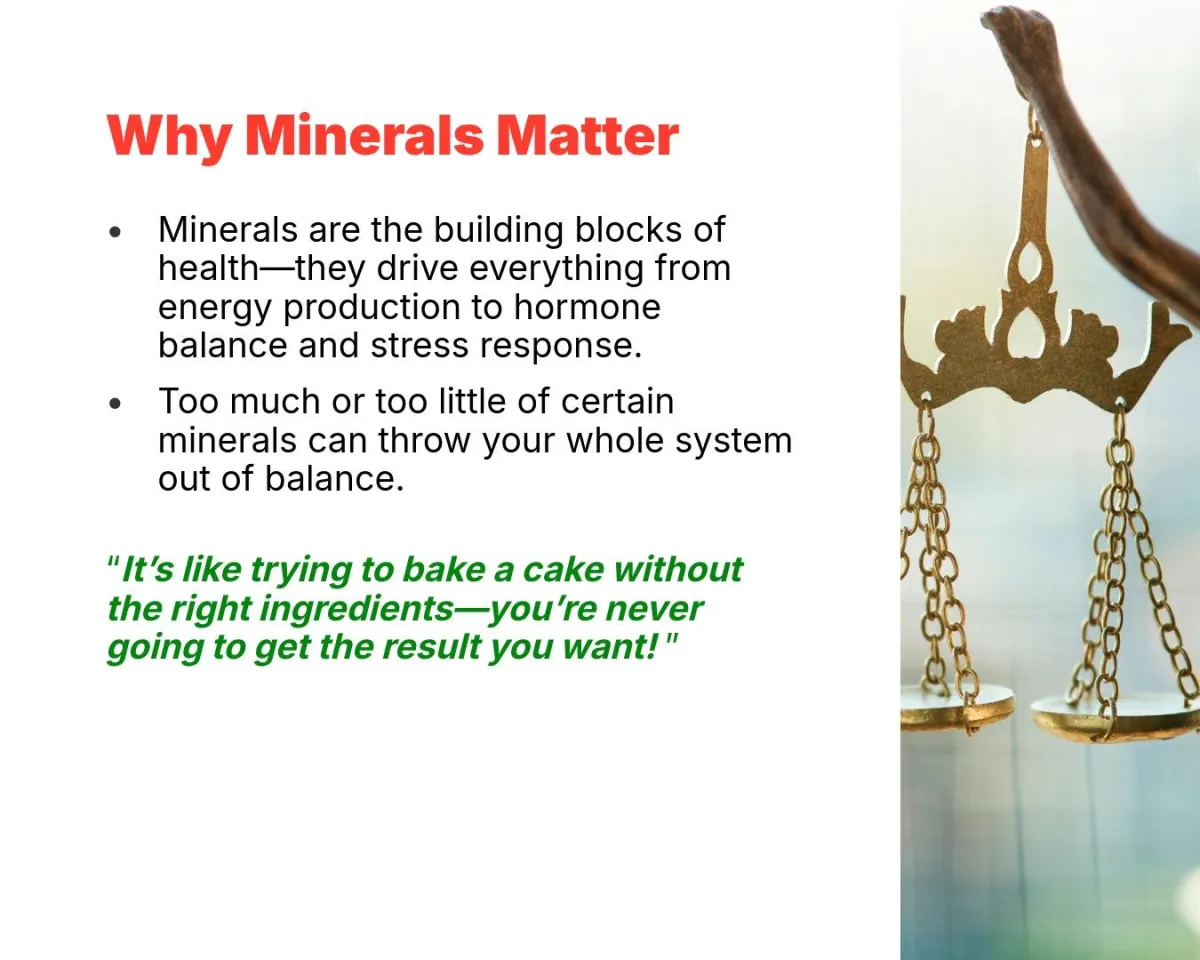 Mineral Balancing