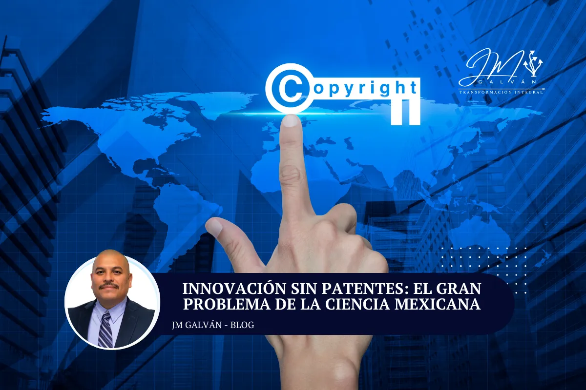 ¿Por qué México tiene pocas patentes en comparación con otros países?