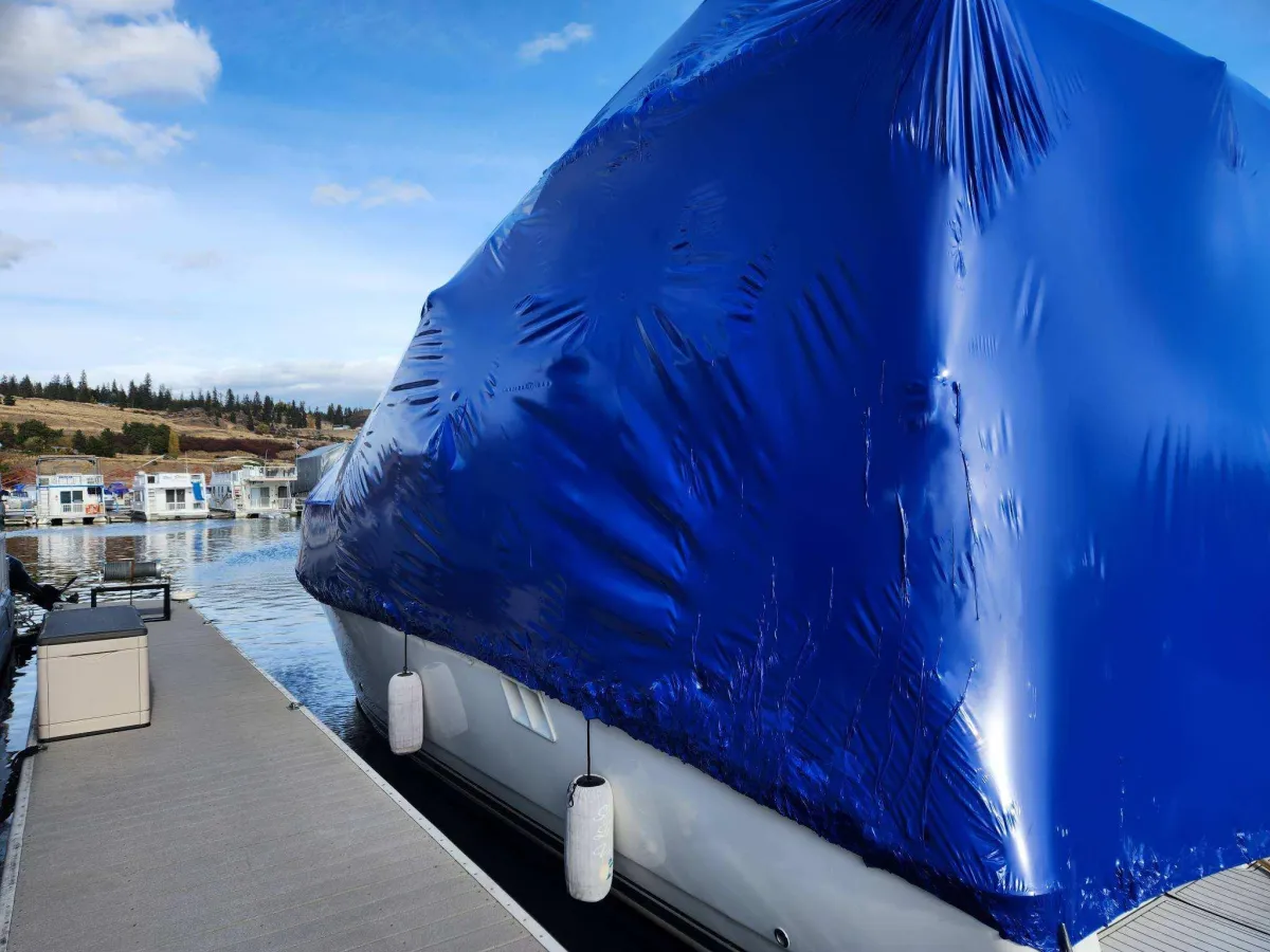 boat storage and shrink wrap Davenport, WA