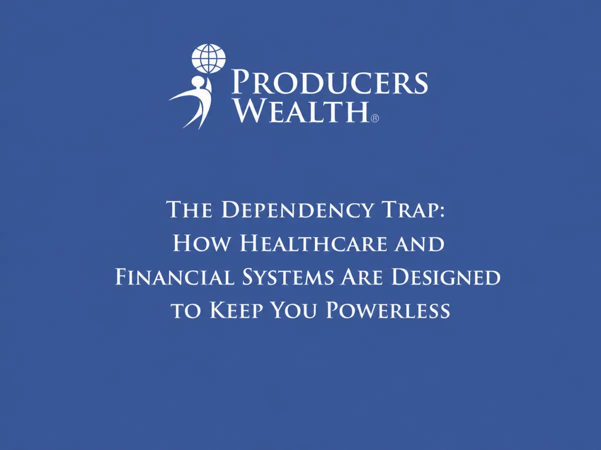 The Dependency Trap: How Healthcare and Financial Systems Are Designed to Keep You Powerless