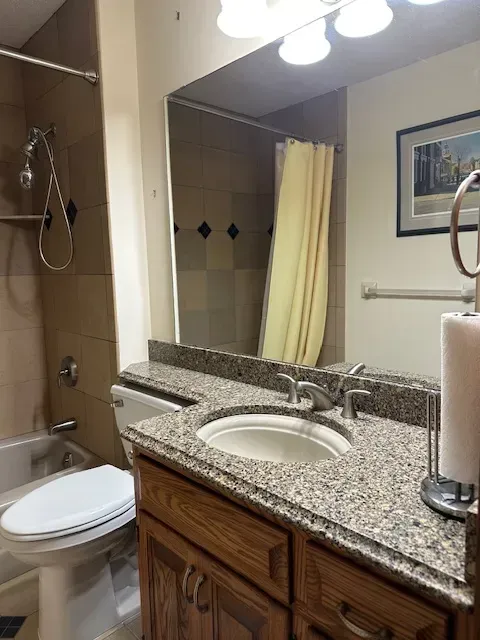 shiny bathroom after cleaning