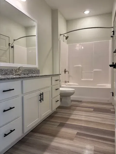 shiny bathroom after getting cleaned