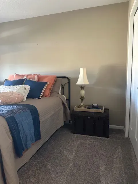 clean bedroom
