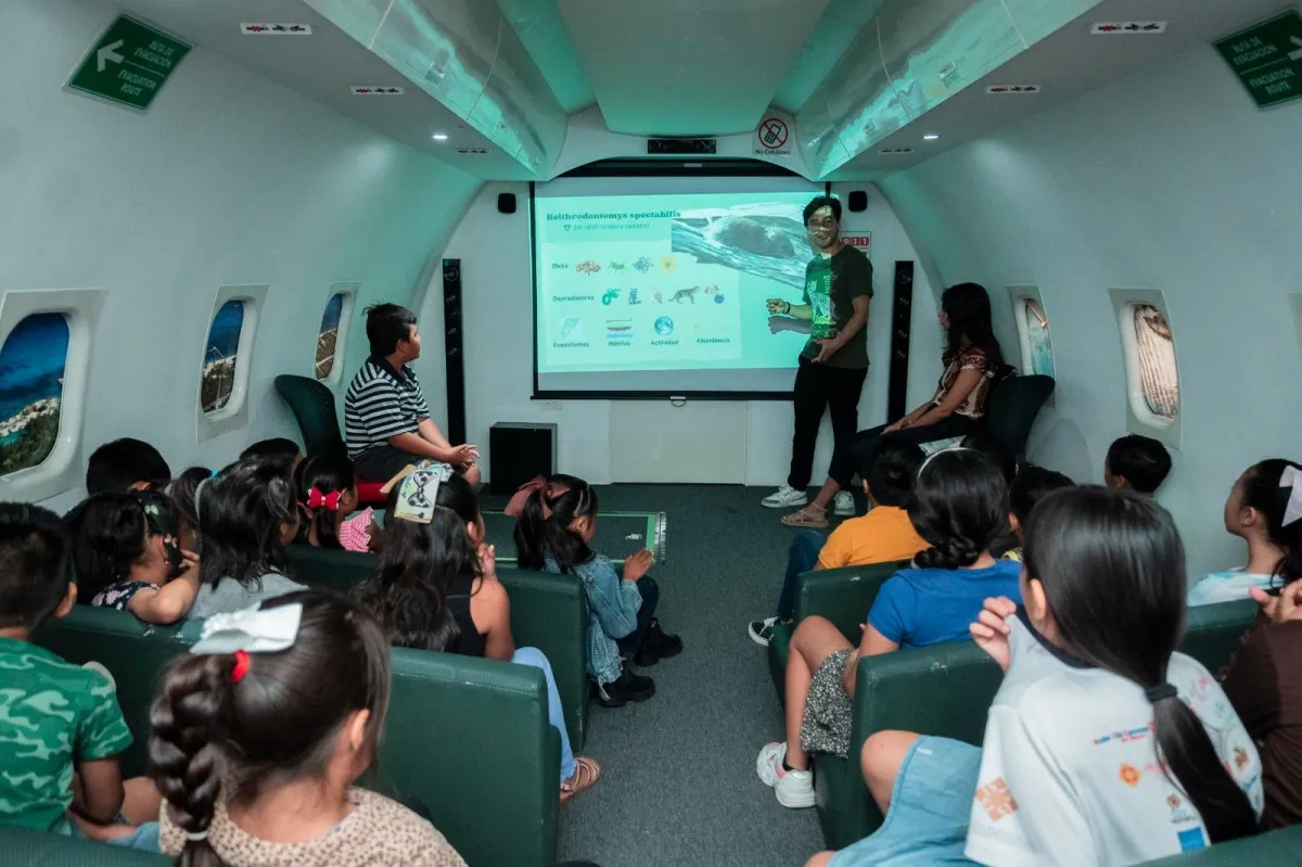 Sensibiliza la FPMC a la niñez sobre la fauna endémica de Cozumel en el marco del Día de la Tierra