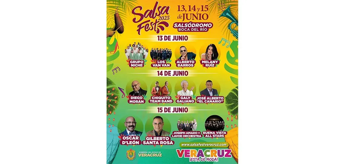 Cuenta regresiva para el Salsa Fest ¡Faltan solo 9 días