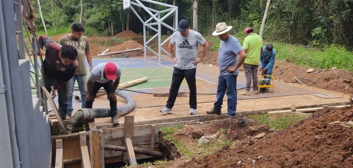 Obras en Estancia Garnica, para el bienestar integral de la derechohabiencia 