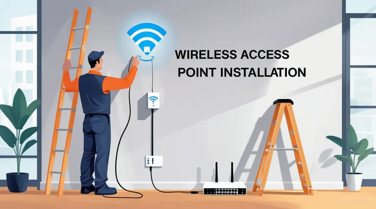 Wireless access point installation