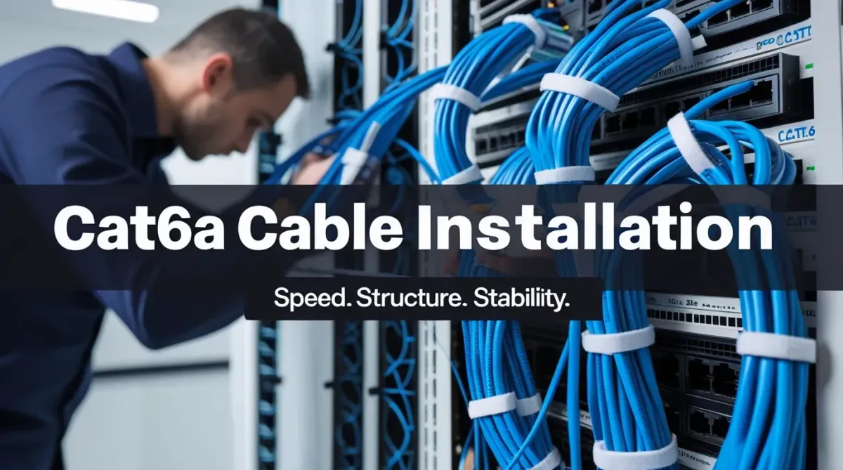 Cat6a Cable Installation Made Simple