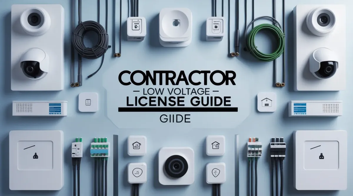 Contractor Low Voltage License: Everything You Need to Know