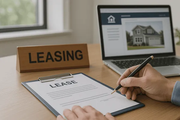 What do you do to lease my house?