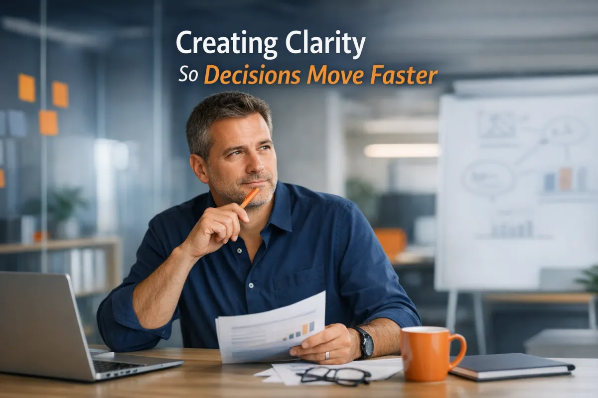 Creating Clarity So Decisions Move Faster