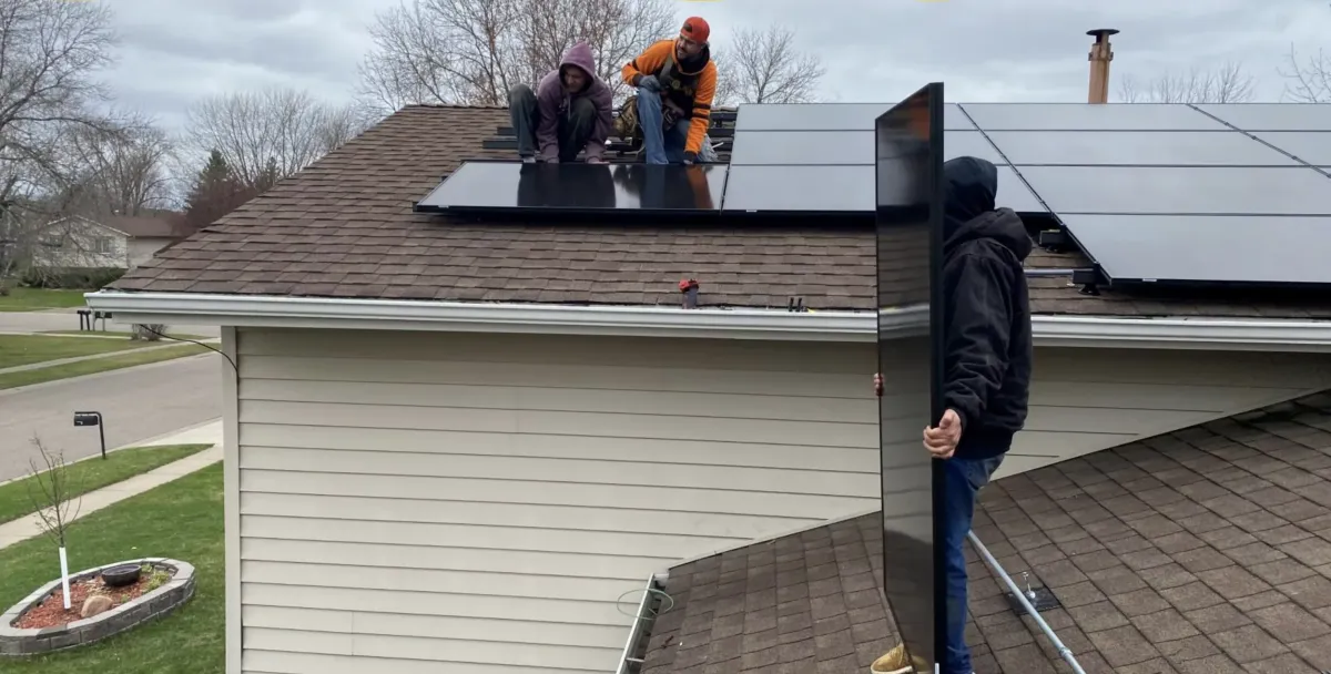 Solar panel removal and reinstall for Utah County roofers partnering with Ask Solar Mike