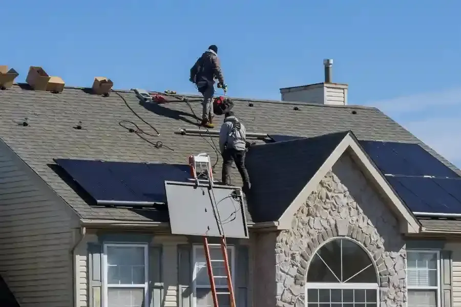 Solar panels and battery installation on a Payson, UT home for 2025 savings