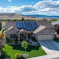 Springville solar infographic with 30% ITC rebate calculator, Tesla Powerwall pricing, and Springville City Power discount visuals