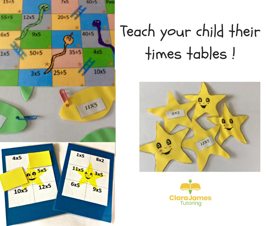 Teach your child their times tables without the stress