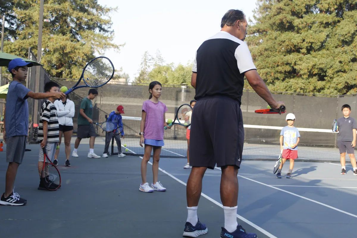 Tennis training