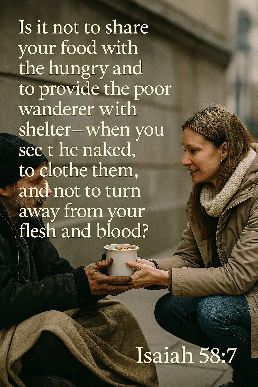 When God Calls Us to the Cold Streets