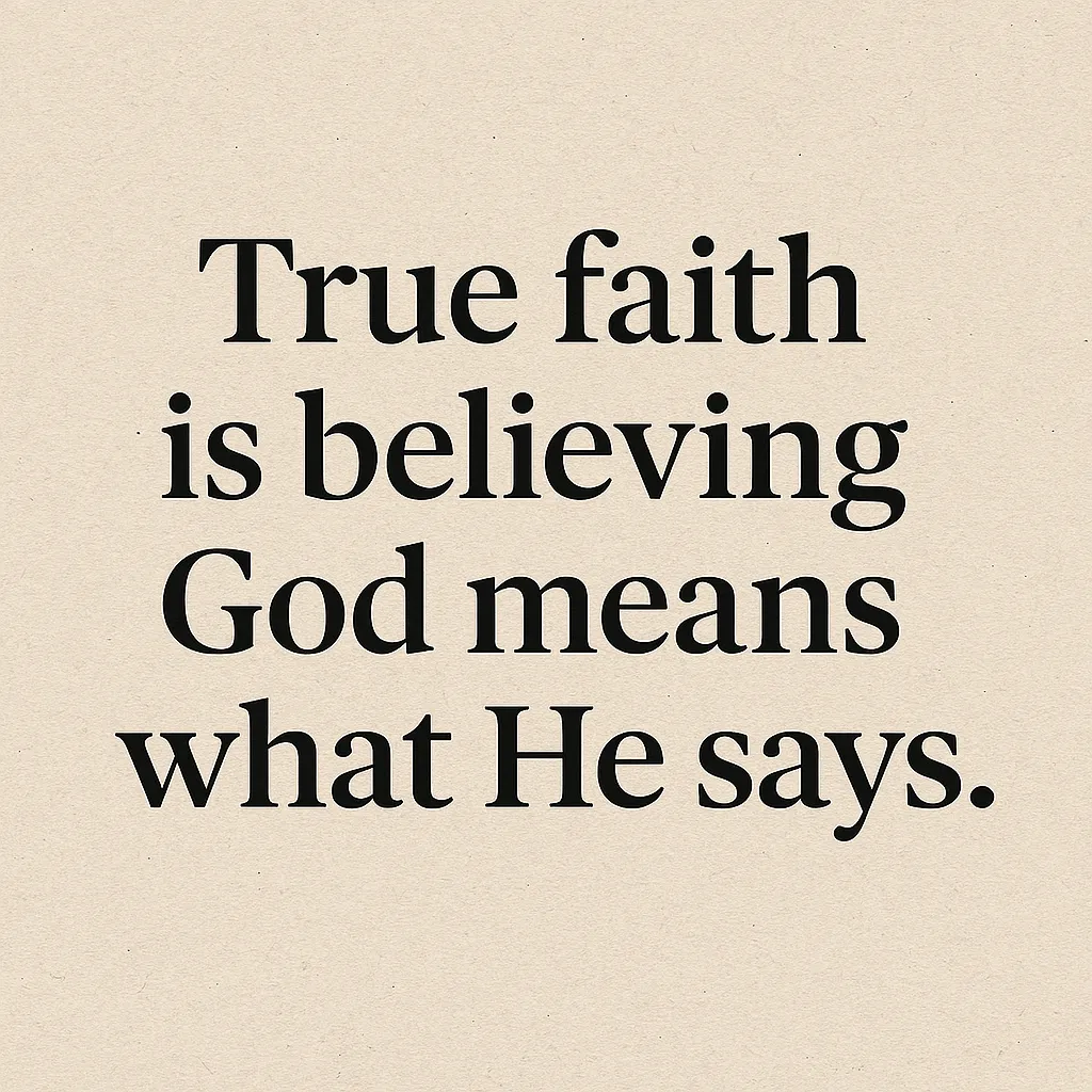 When Faith Looks Like a Mustard Seed: What True Belief Really Is