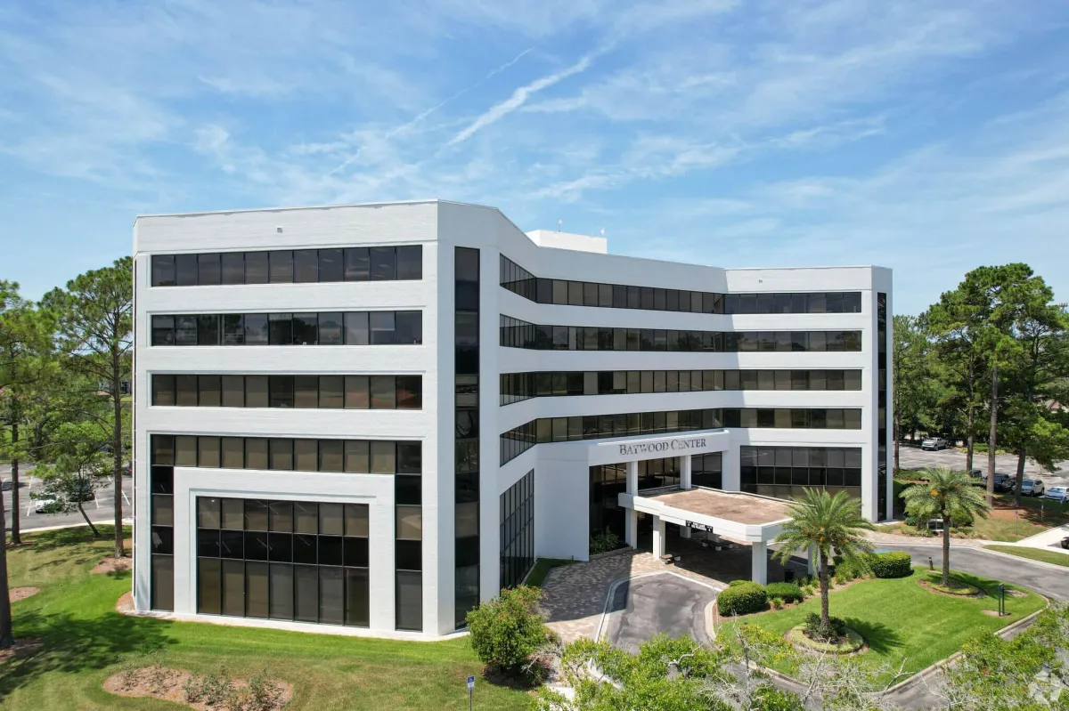 Side View Office Snapshot of Mere Benefits Building