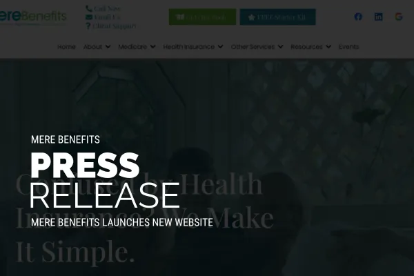 Mere Benefits Launches New Website