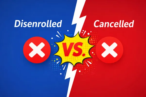 The One Word That Can Cost You Thousands: Disenrolled vs. Cancelled