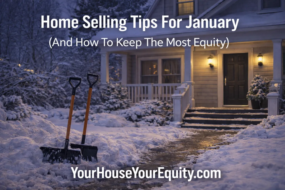 Home Selling Tips For January (And How To Keep The Most Equity)
