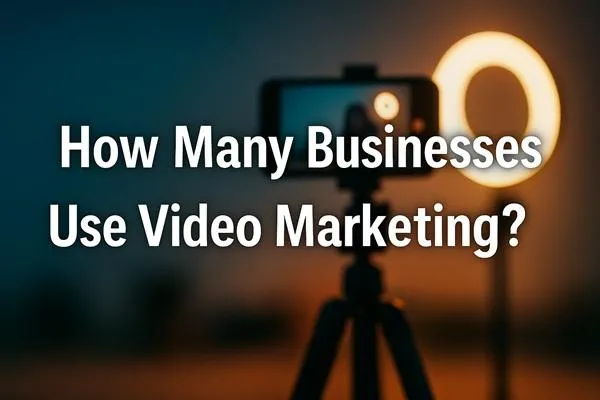 How many businesses use video marketing?