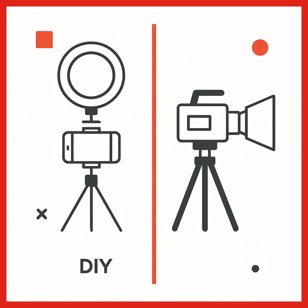 DIY or Professional - two ways to promote your business with YouTube