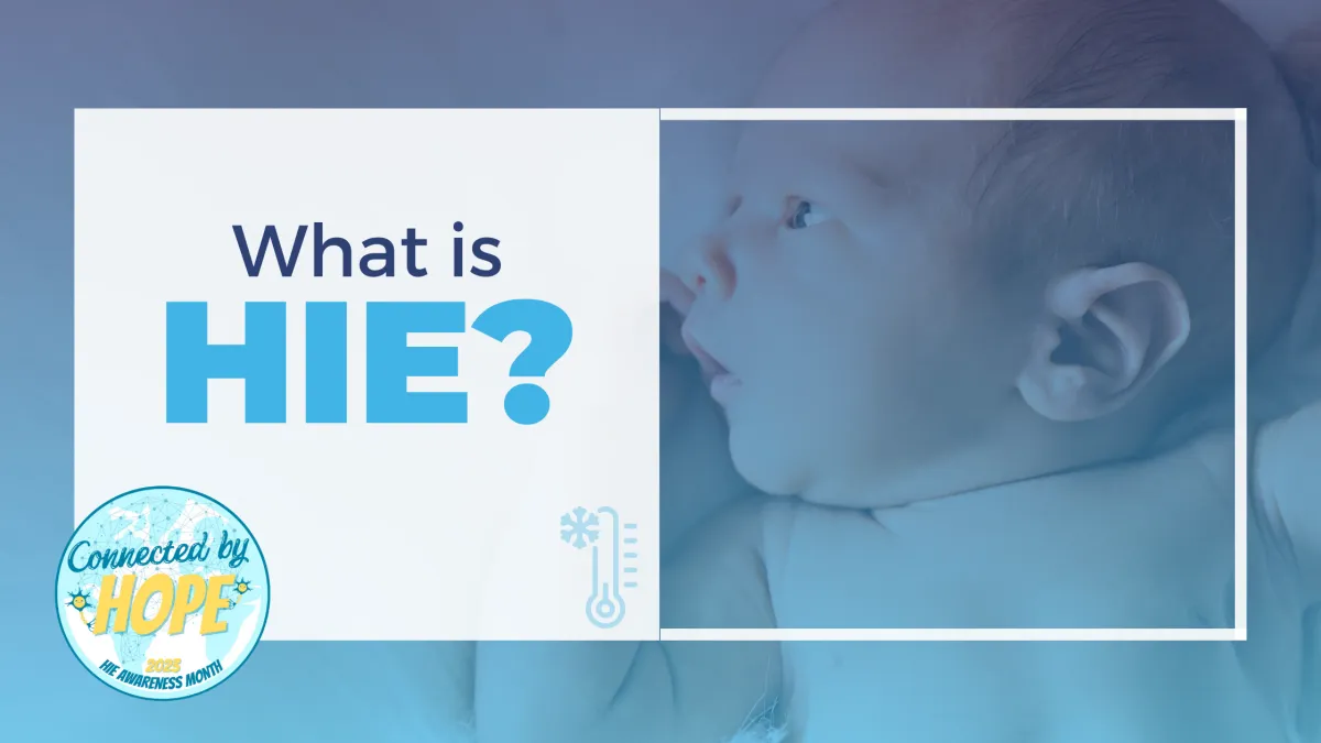 HIE - Hypoxic Ischemic Encephalopathy - happens in 2 to 3 of every 1,000 live births, and more in childhood, but many have no idea what it is.