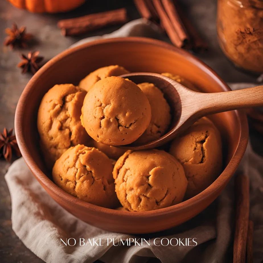 No Bake Pumpkin Cookie Recipe
