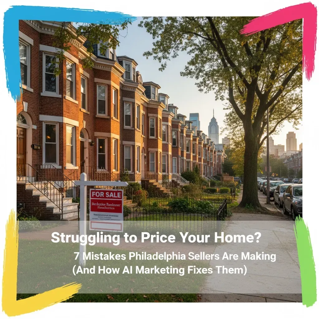 Struggling to Price Your Home? 7 Mistakes Philadelphia Sellers Are Making (And How AI Marketing Fixes Them)