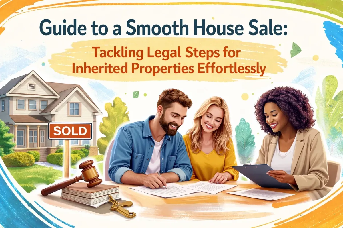 A 3D digital illustration of a glowing golden key resting on top of a stack of legal documents.