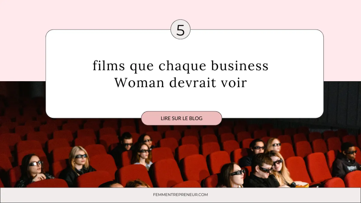 Découvrez ces 5 films incontournables pour les femmes entrepreneures. Chaque film offre des leçons inspirantes sur le leadership, la résilience et la réussite dans le monde des affaires, vous encourageant à poursuivre vos rêves avec détermination.