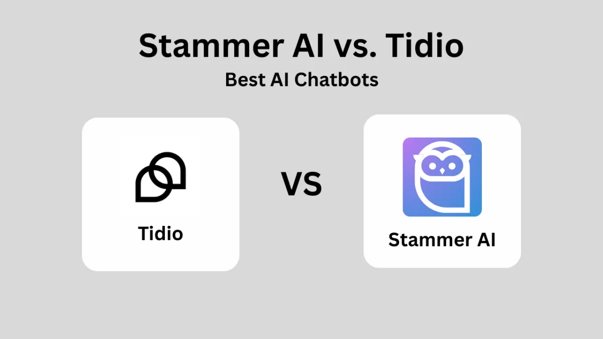 Tidio vs Stammer AI: Best AI Chatbots for Customer Service
