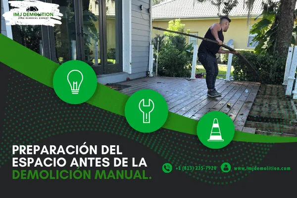 ¿Cómo preparar tu hogar u oficina antes de una demolición manual? 
