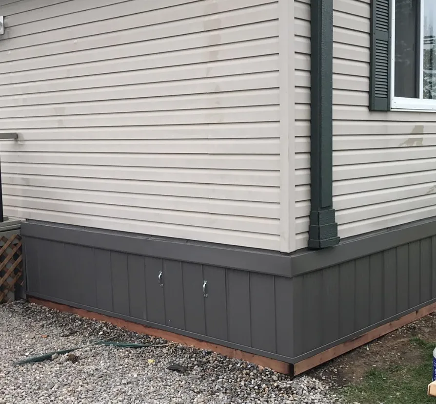 Charcoal Skirting with Access Door