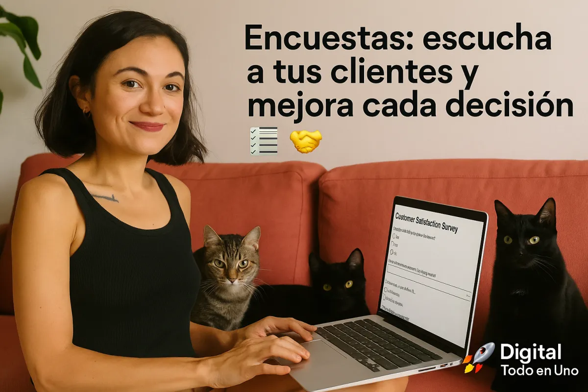 �� Aprende a crear encuestas para conocer mejor a tus clientes