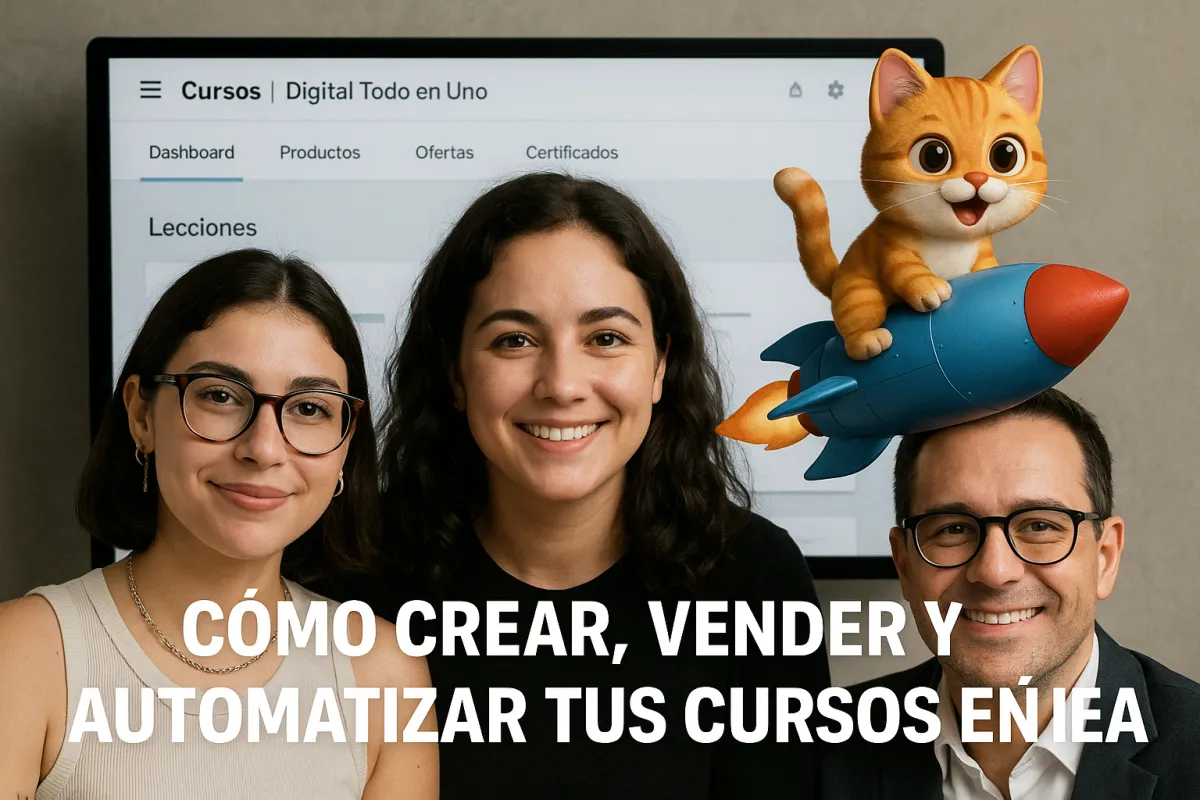 Cómo Crear, Vender y Personalizar tus Cursos en Digital Todo en Uno