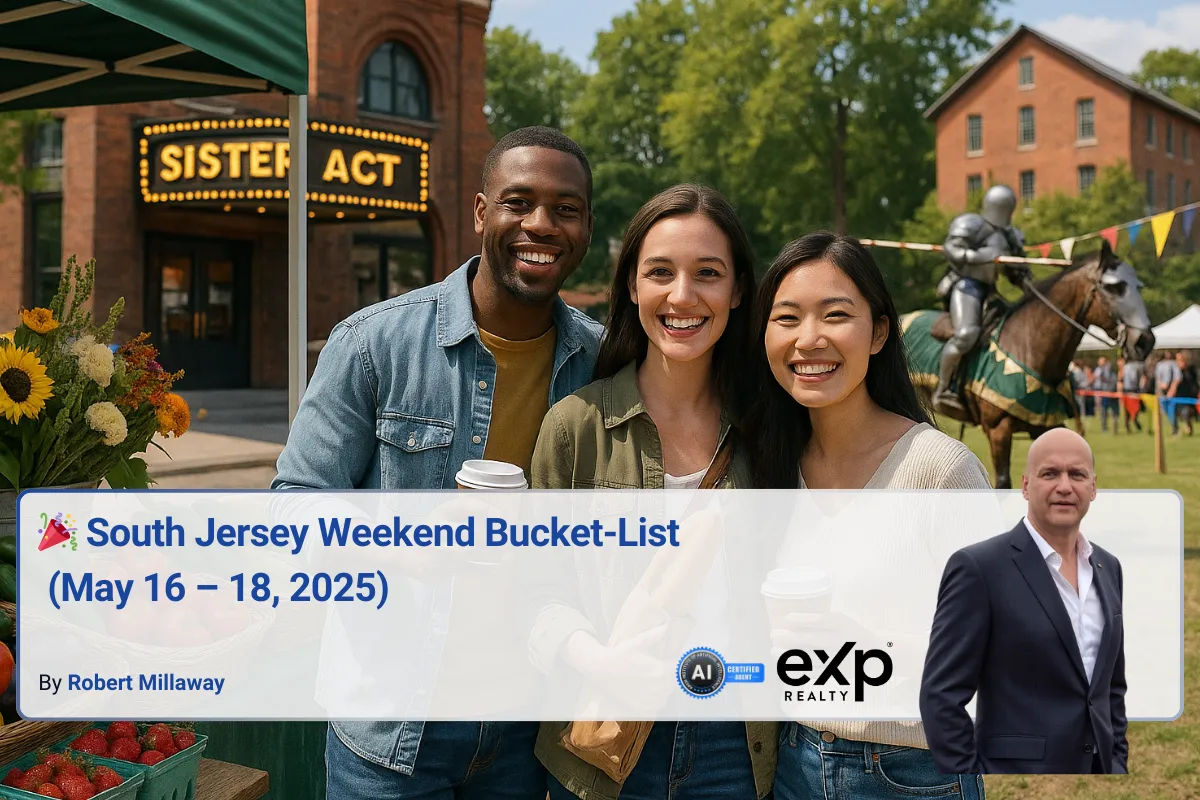 New Blog 🎉 South Jersey Weekend Bucket-List (May 16 – 18, 2025)