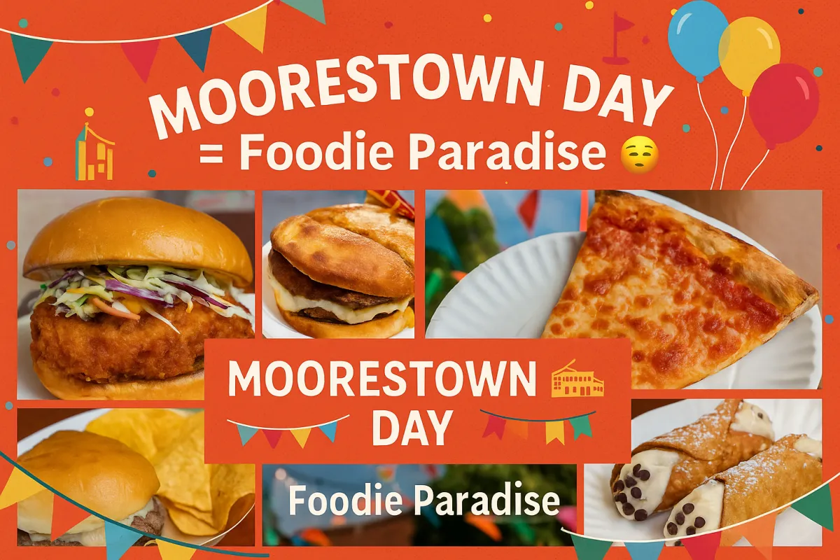 🌟Top 5 Must-Try Restaurants on Main Street During Moorestown Day!🍴