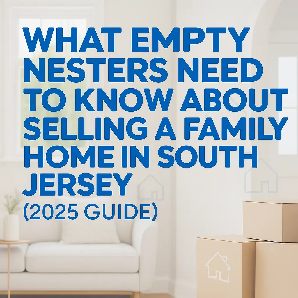 What Empty Nesters Need to Know About Selling a Family Home in South Jersey (2025 Guide)