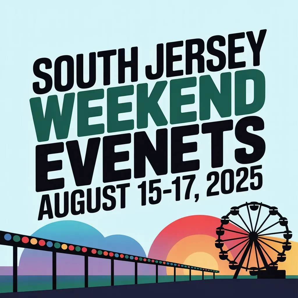 Top 5 South Jersey Weekend Events: Family Fun in Burlington & Camden Counties (August 15–17, 2025)