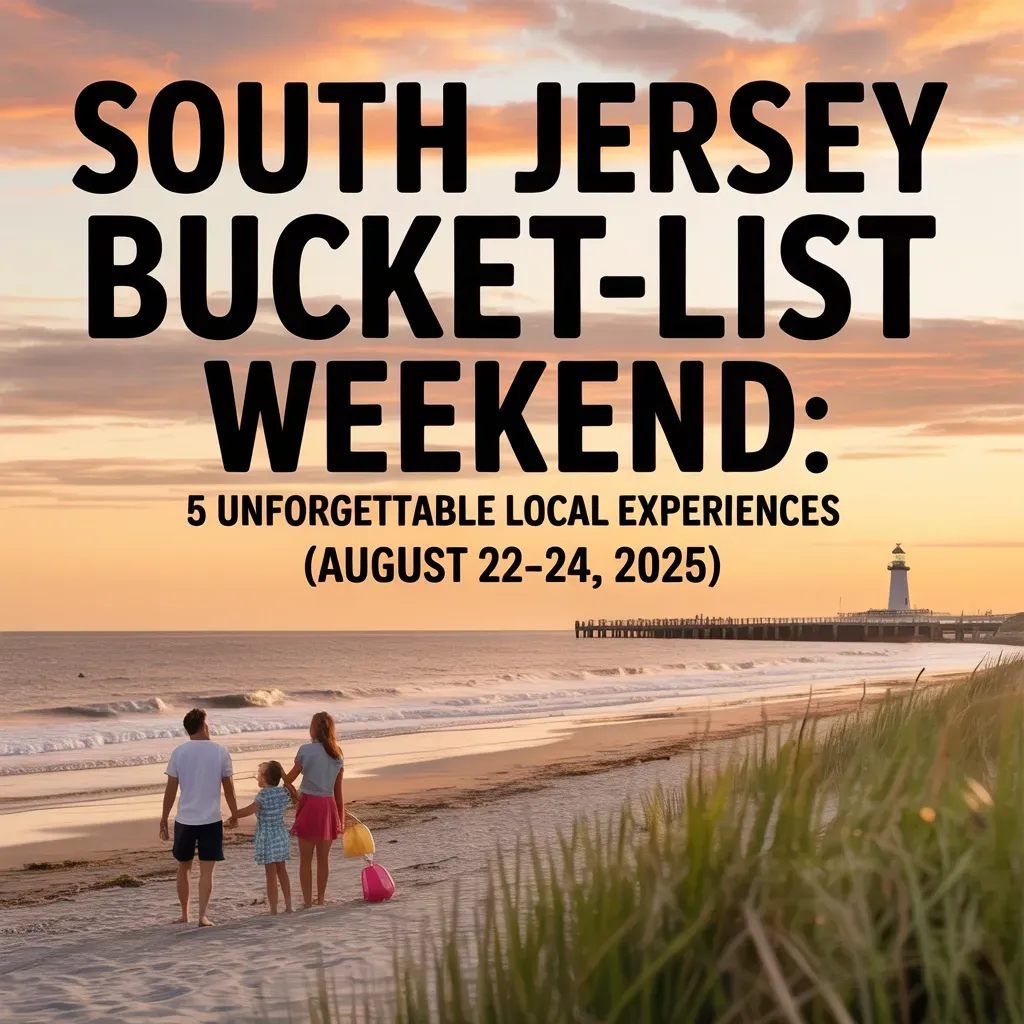 South Jersey Weekend Bucket List: Top Family-Friendly Experiences in Burlington & Camden (August 22–24, 2025)