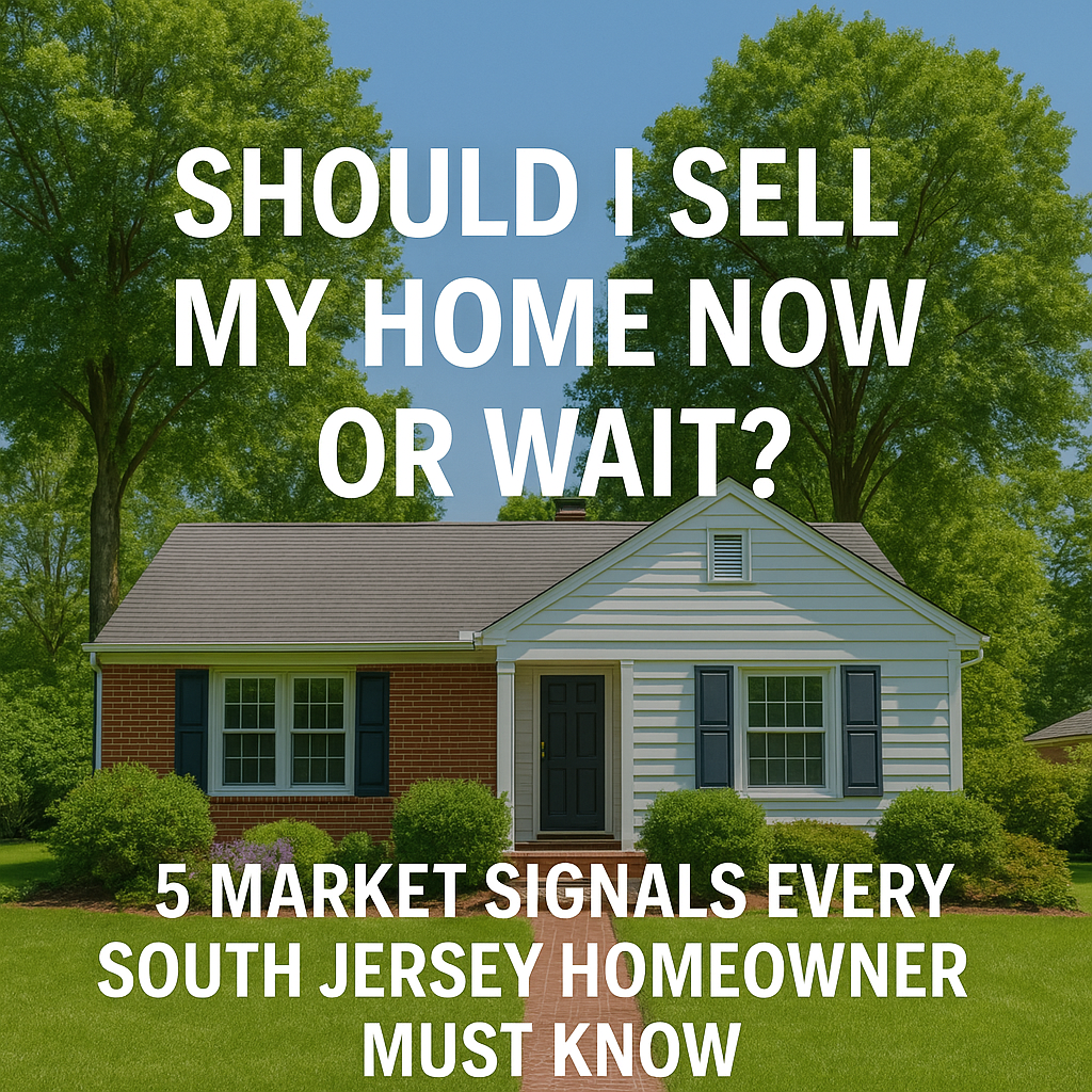 South Jersey Home Seller’s Guide: 5 Key Market Signals for 2025 Decisions