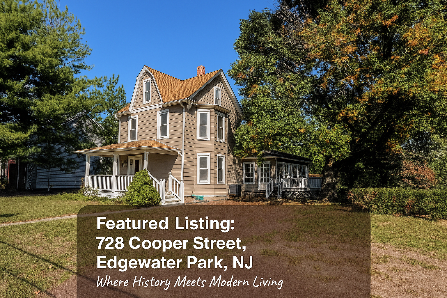 728 Cooper Street, Edgewater Park NJ – Historic Charm & Modern Living | Edgewater Park NJ Homes for Sale