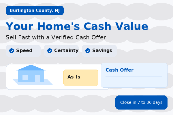 Cash Offer Advantages for Homeowners in Burlington County, NJ