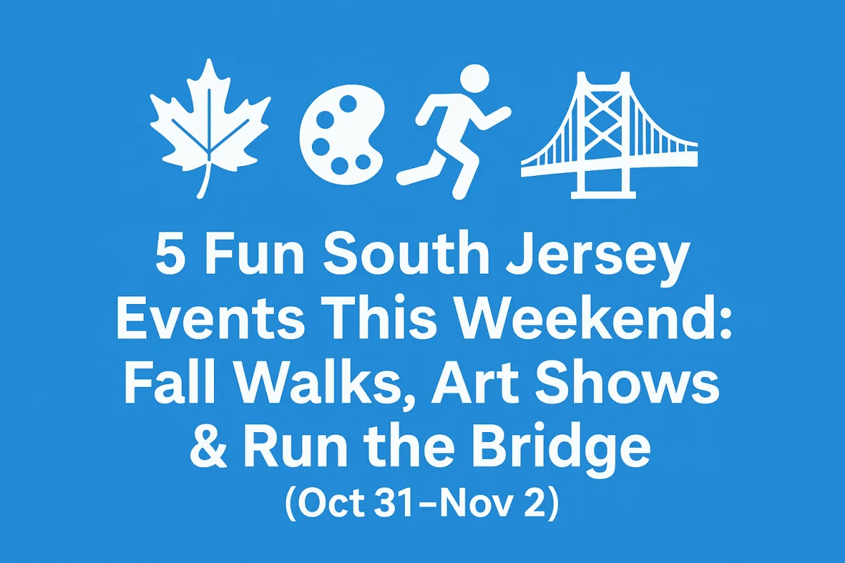 South Jersey Weekend Guide: Top 5 Events & Family Activities (Oct 31–Nov 2)