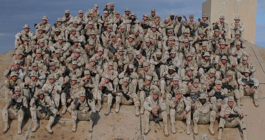 Soldiers of Headquarters and Headquarters Company and my fellow Company A teammates